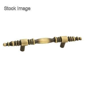 Belwith P134-AB Antique Brass Cavalier 3"cc Bar Cabinet Handle Pull Lot of 4
